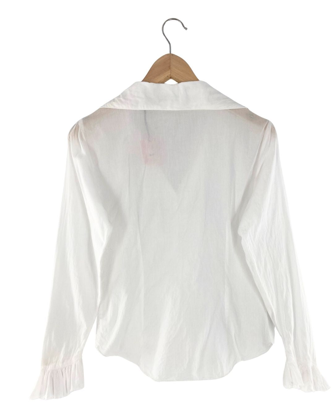 Camisa manga larga con vuelo