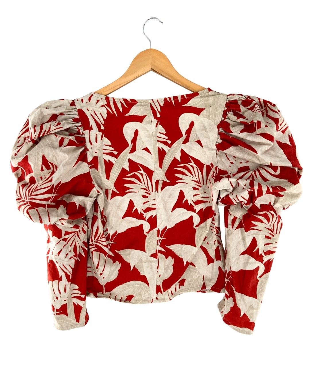 Blusa manga princesa print