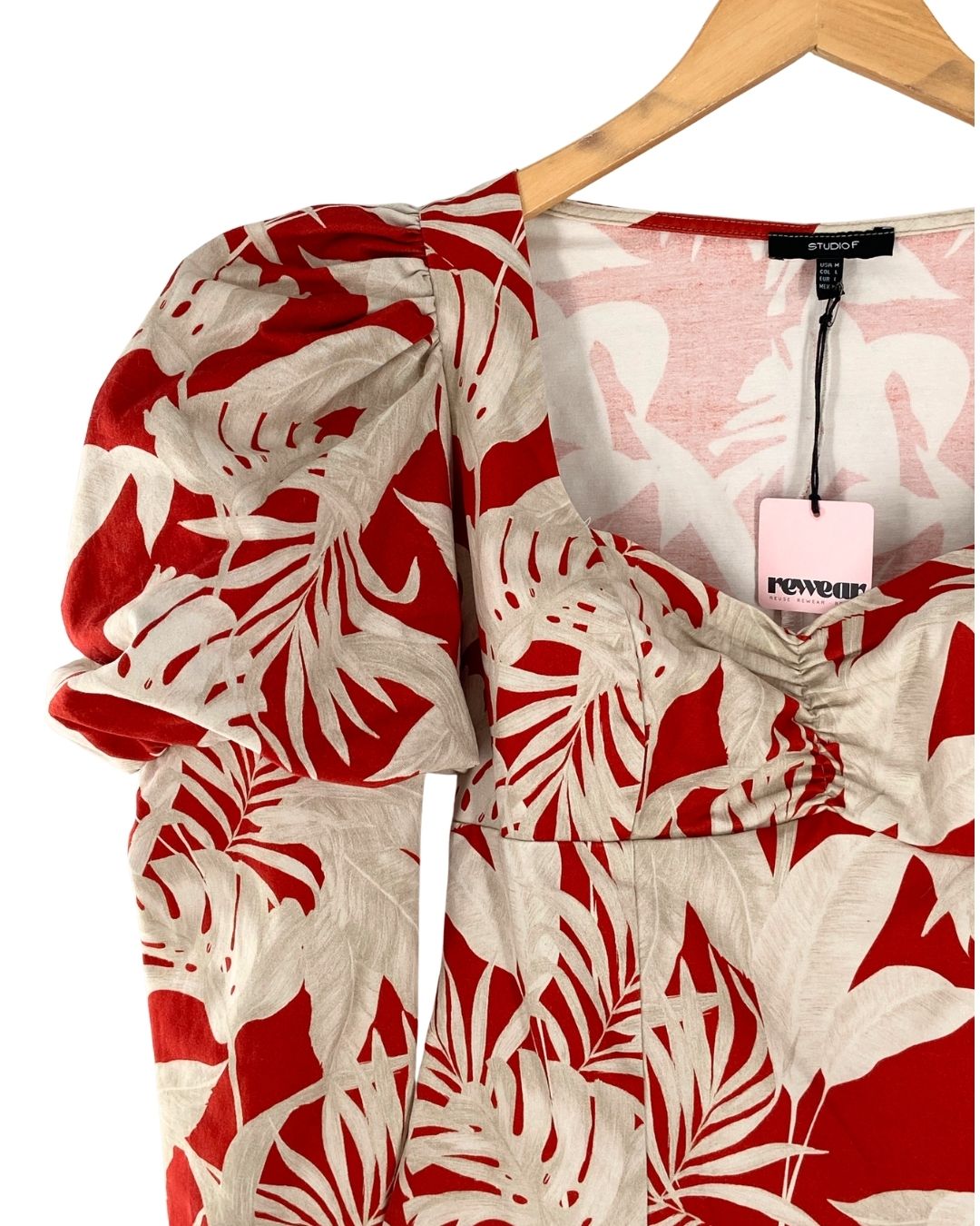 Blusa manga princesa print