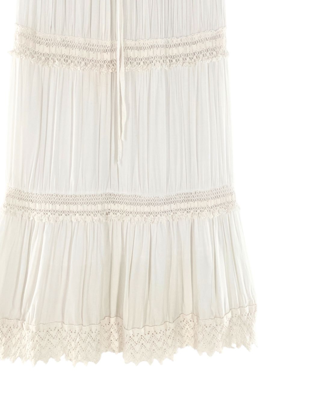 Maxi falda encauchada