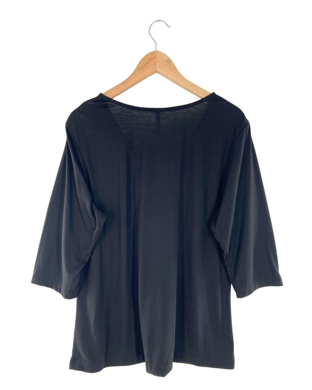 Blusa manga 3/4 con rosetas