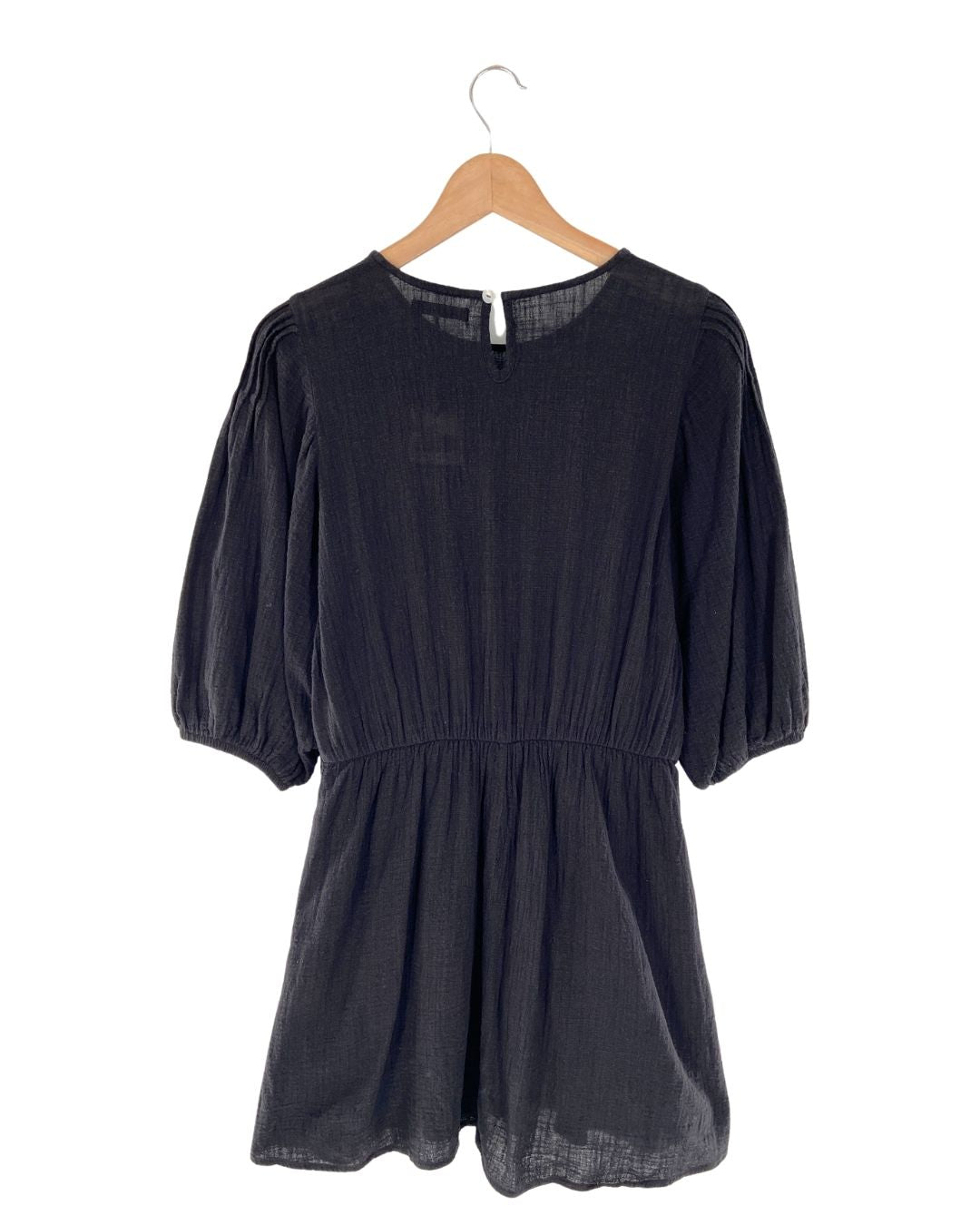 Vestido midi con textura