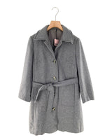 Abrigo long size con cinturon