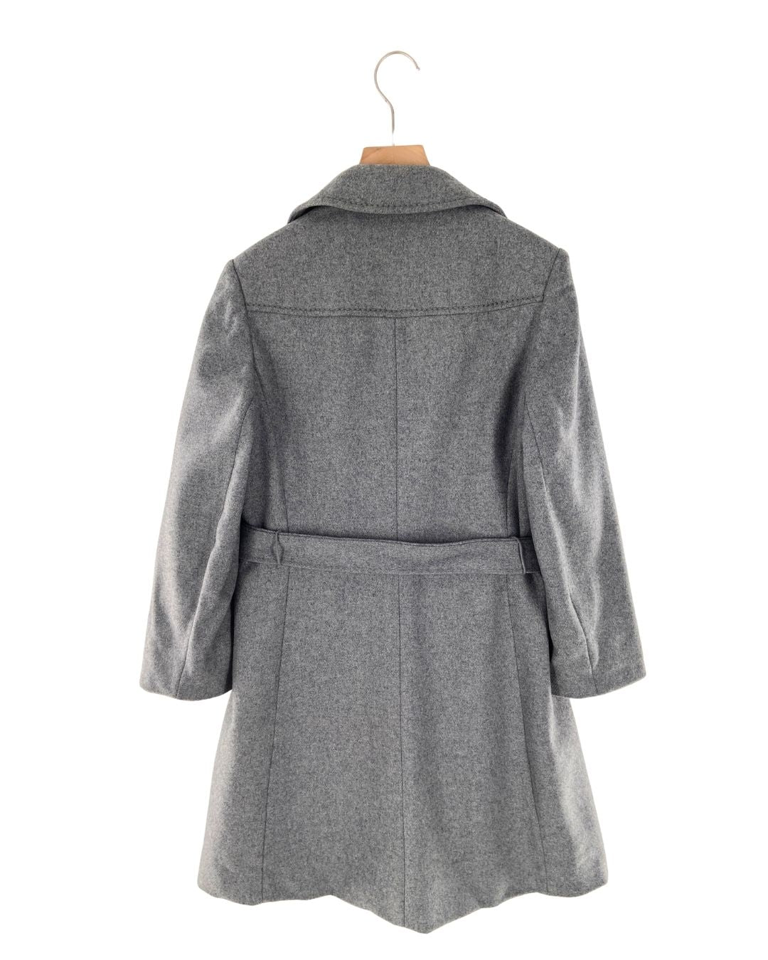 Abrigo long size con cinturon