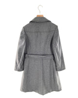 Abrigo long size con cinturon