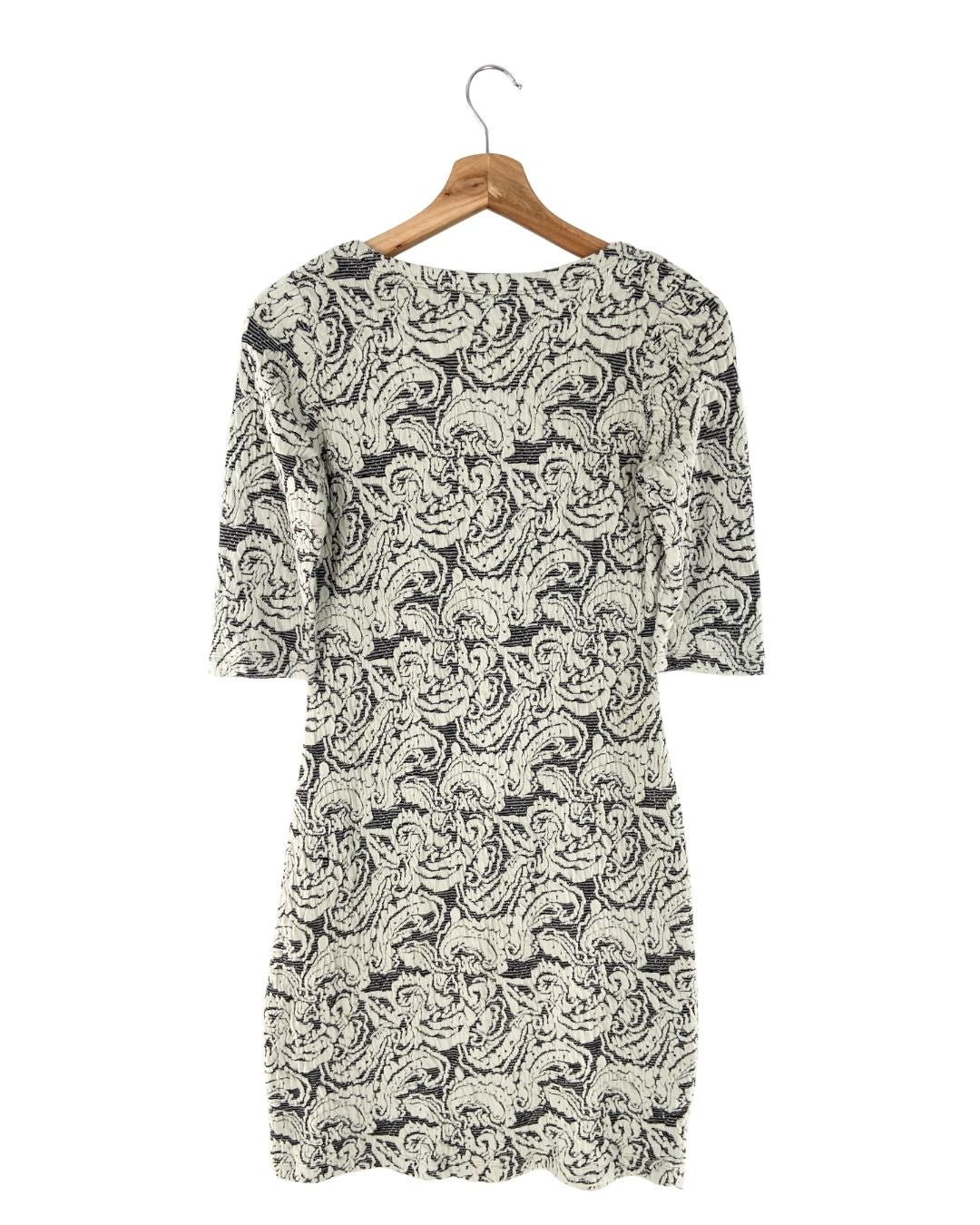 Vestido mini con textura