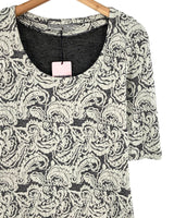 Vestido mini con textura