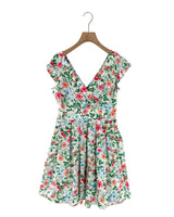 Vestido midi con prenses