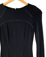 Vestido midi con detalles