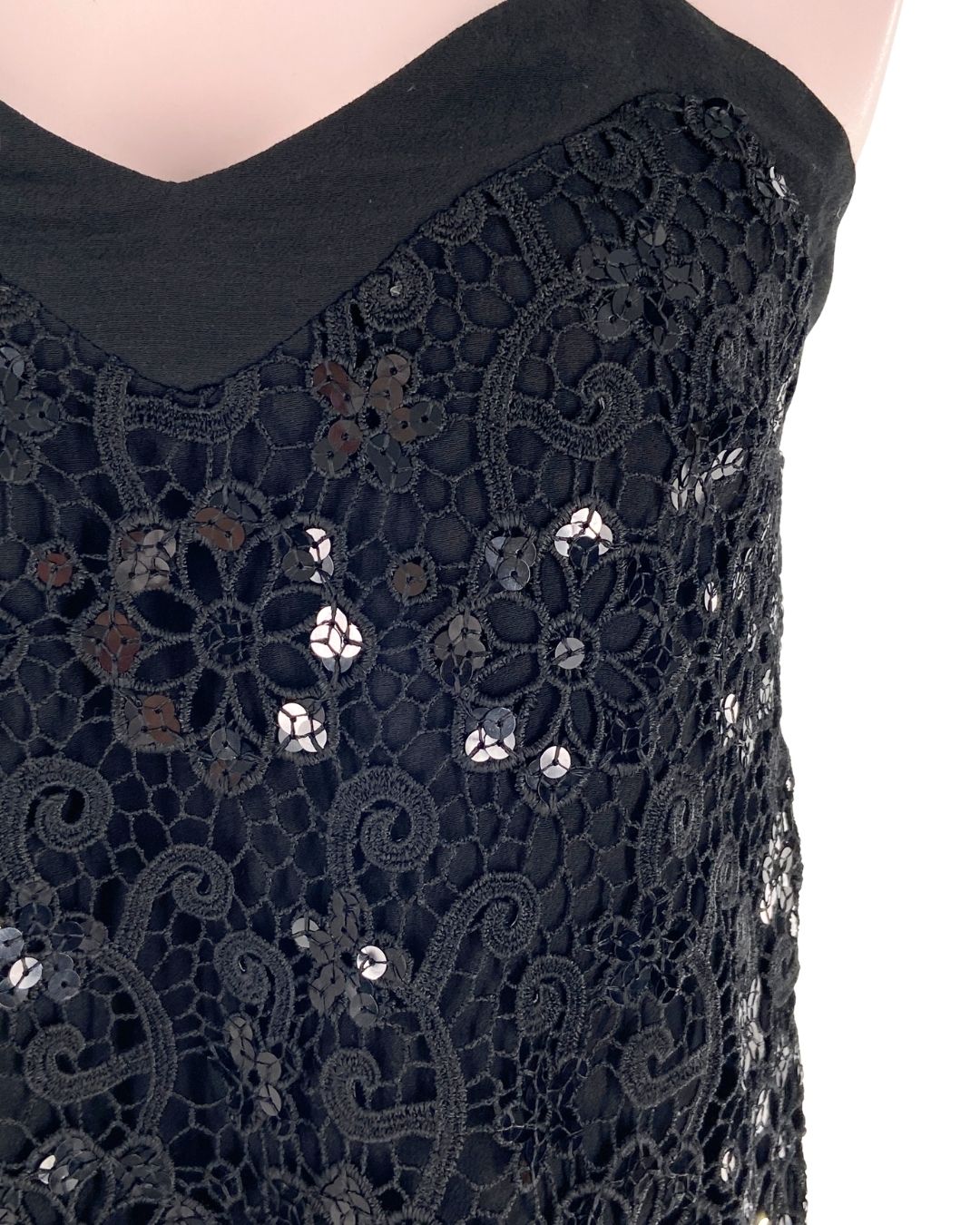 Blusa de tiras bordados