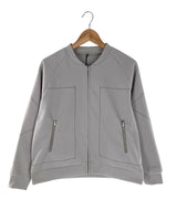 Chaqueta abierta costuras