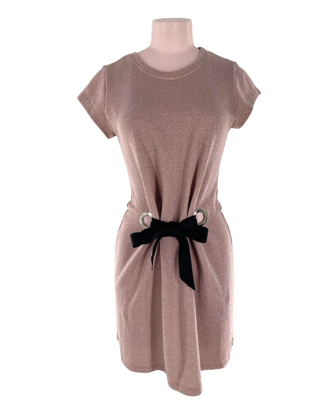 Vestido midi anudado