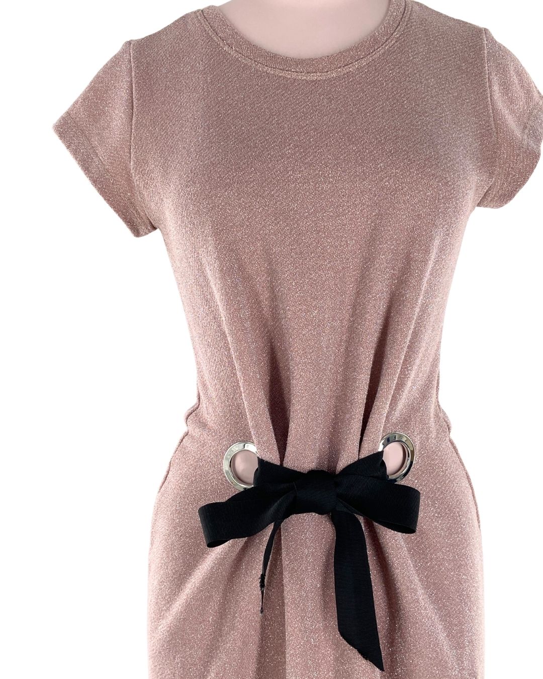 Vestido midi anudado