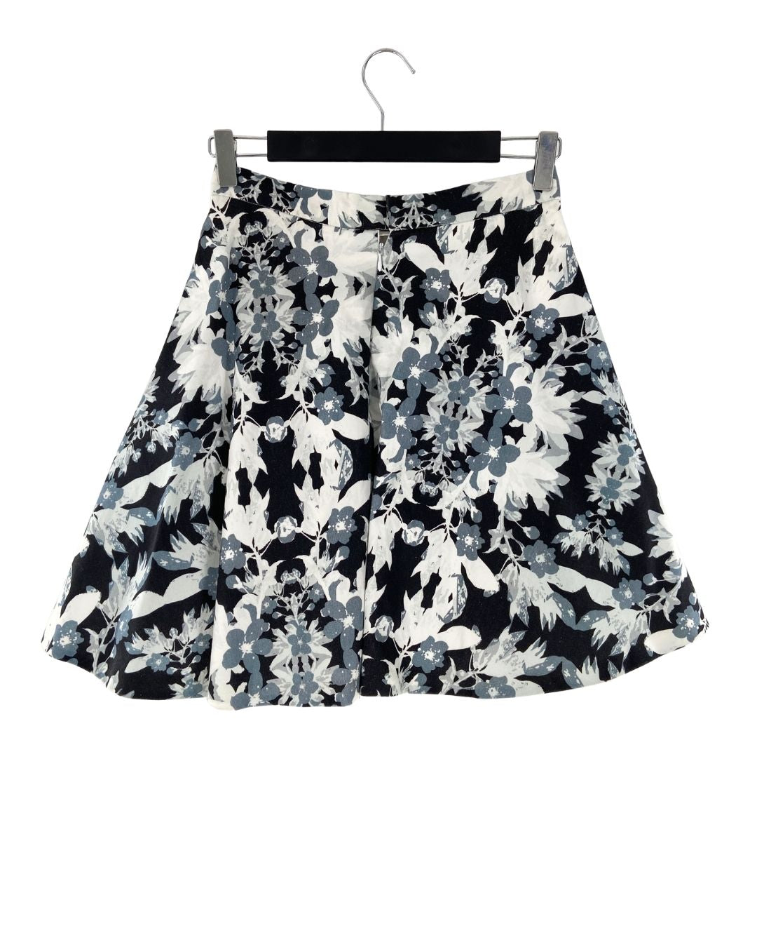 Falda mini amplia print flores