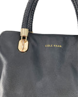 Hand bag con asas tejidas