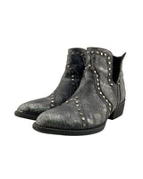 Botines con taches efecto foil