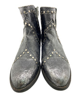 Botines con taches efecto foil