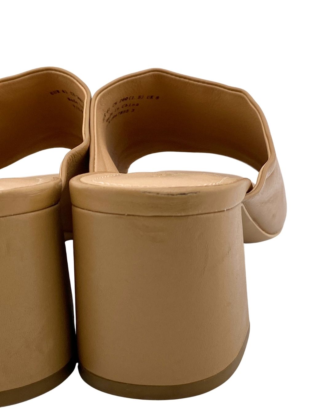 Sandalias tacon cuadrado