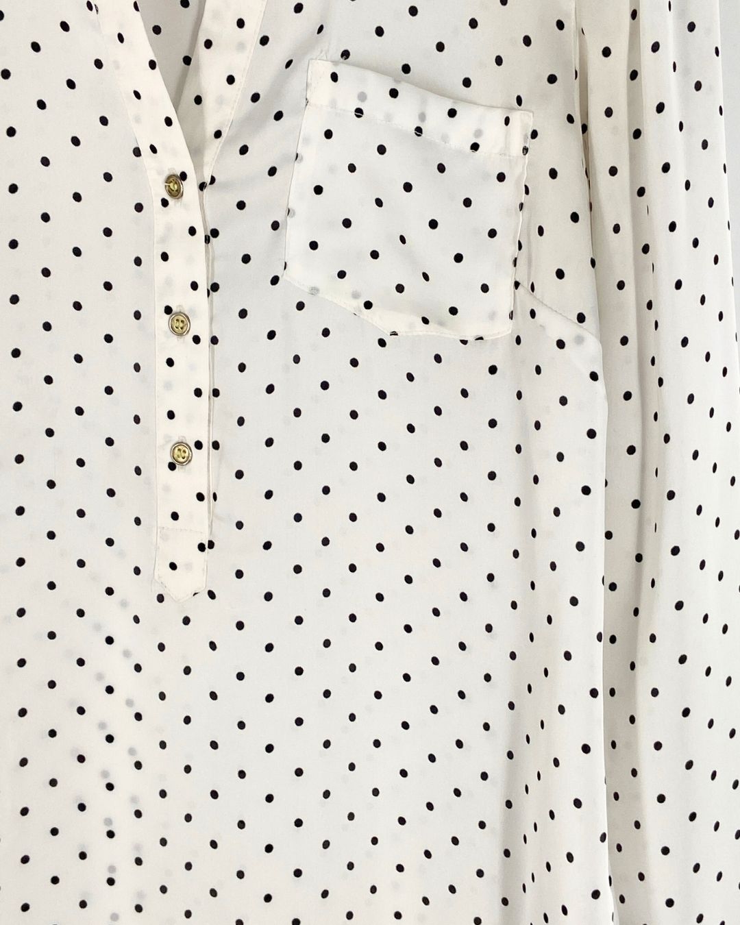 Blusa satinada manga larga