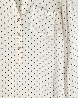 Blusa satinada manga larga