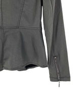 Chaqueta stretch efecto piel