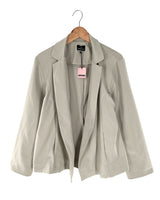 Chaqueta delgada abierta