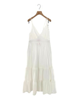 Maxi vestido de tiras