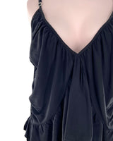 Blusa top de tiras ajustables