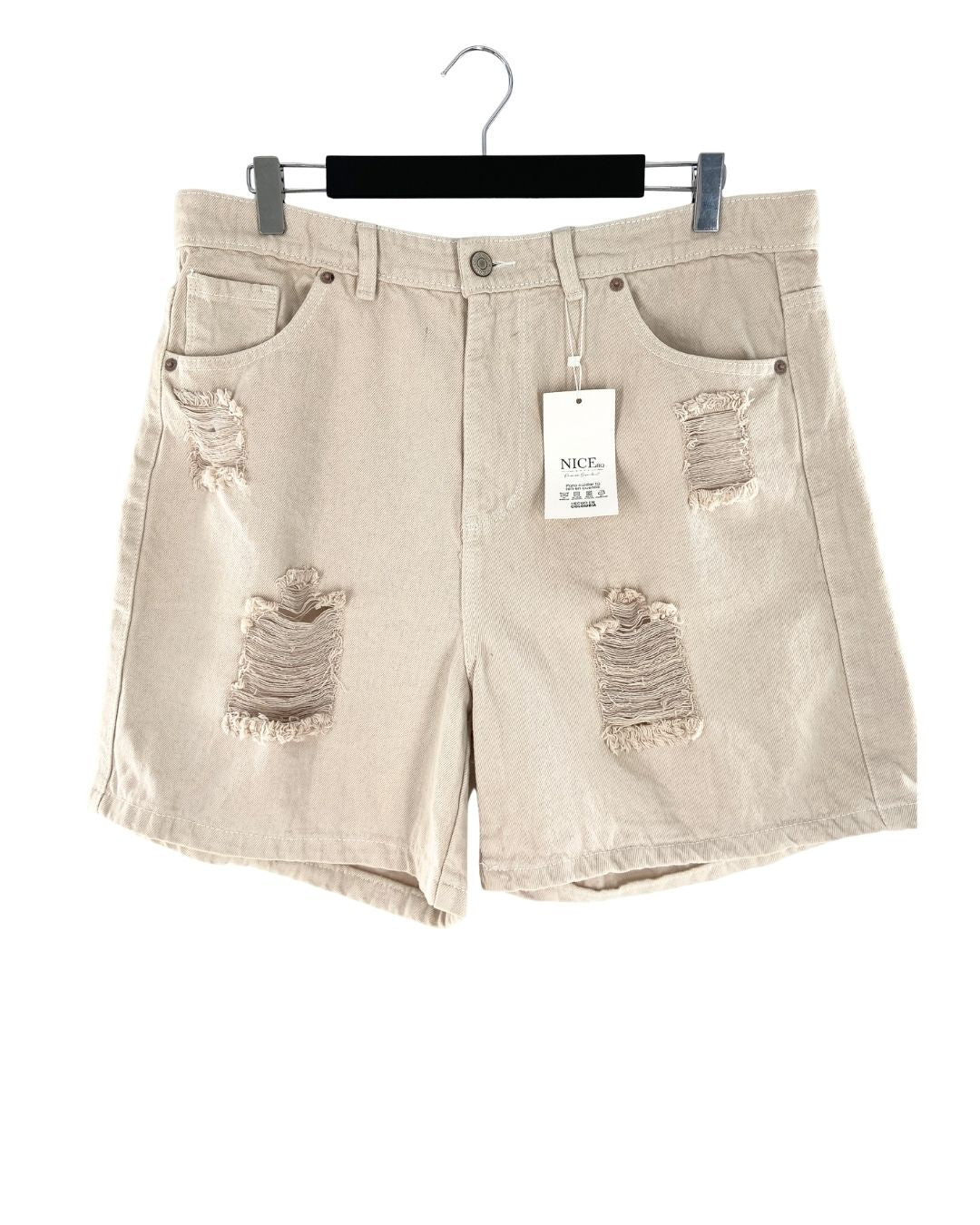 Short midi en denim