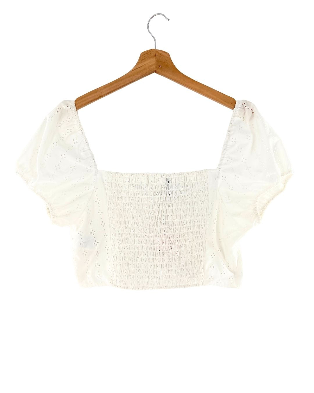 Blusa encauchada en ojalillo