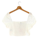 Blusa encauchada en ojalillo