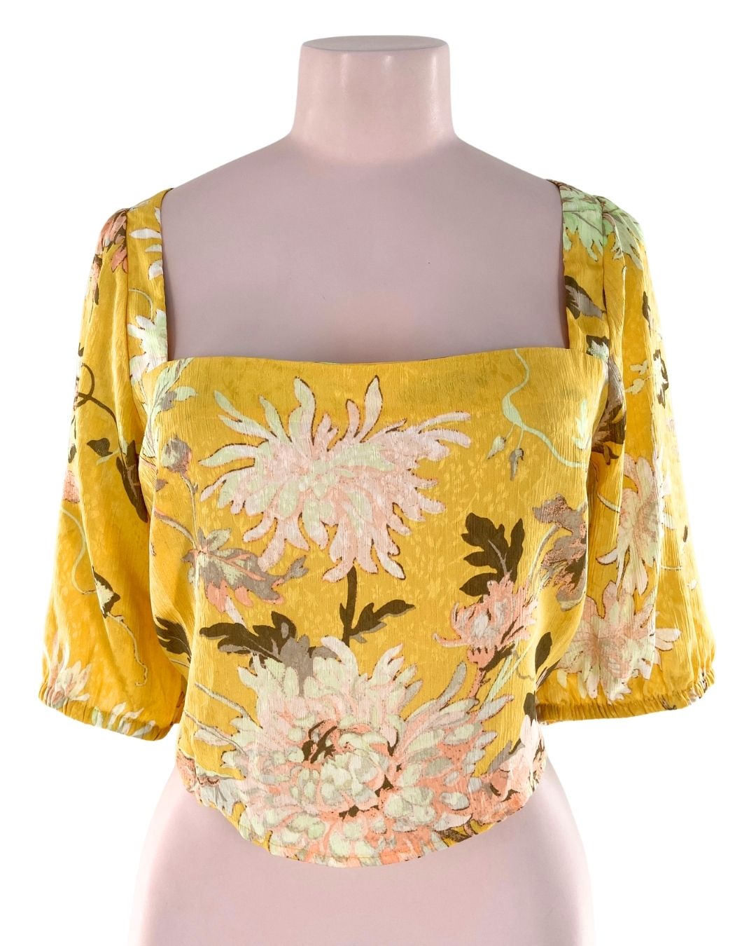 Blusa print flores