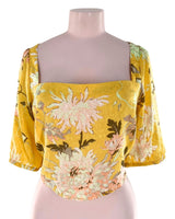 Blusa print flores