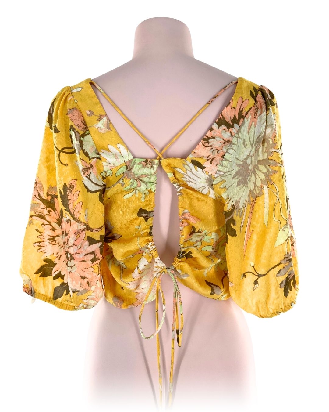 Blusa print flores