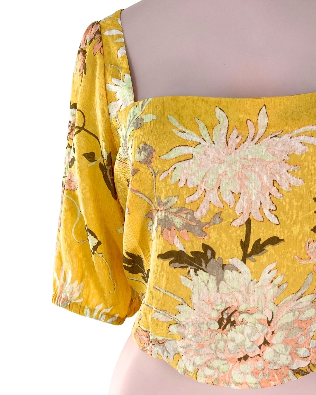 Blusa print flores