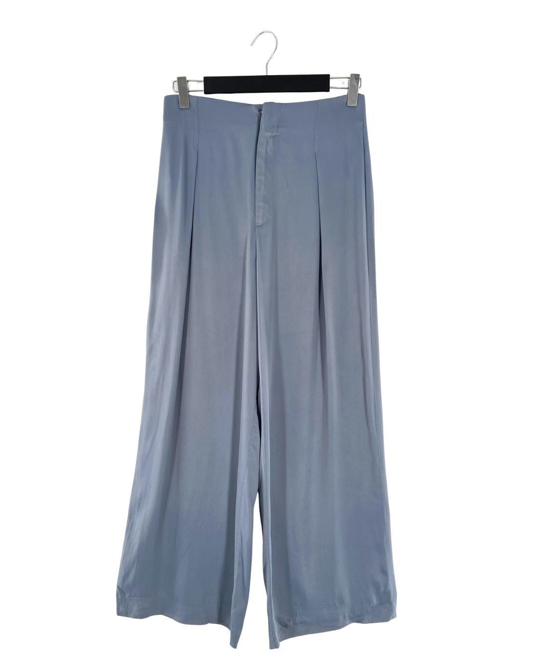 Pantalon palazzo satinado
