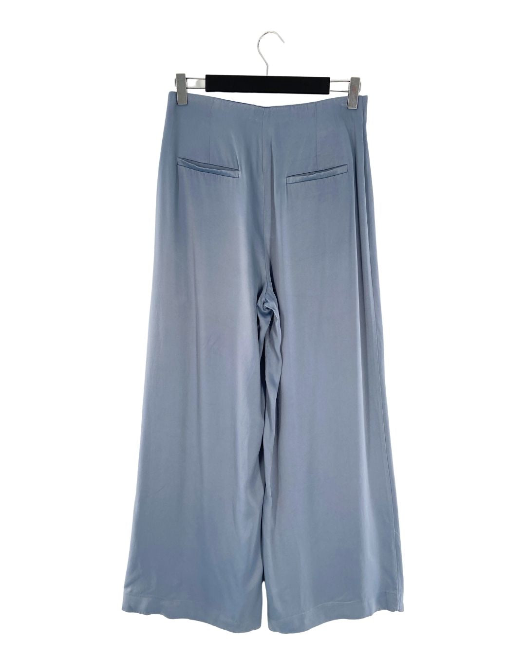 Pantalon palazzo satinado