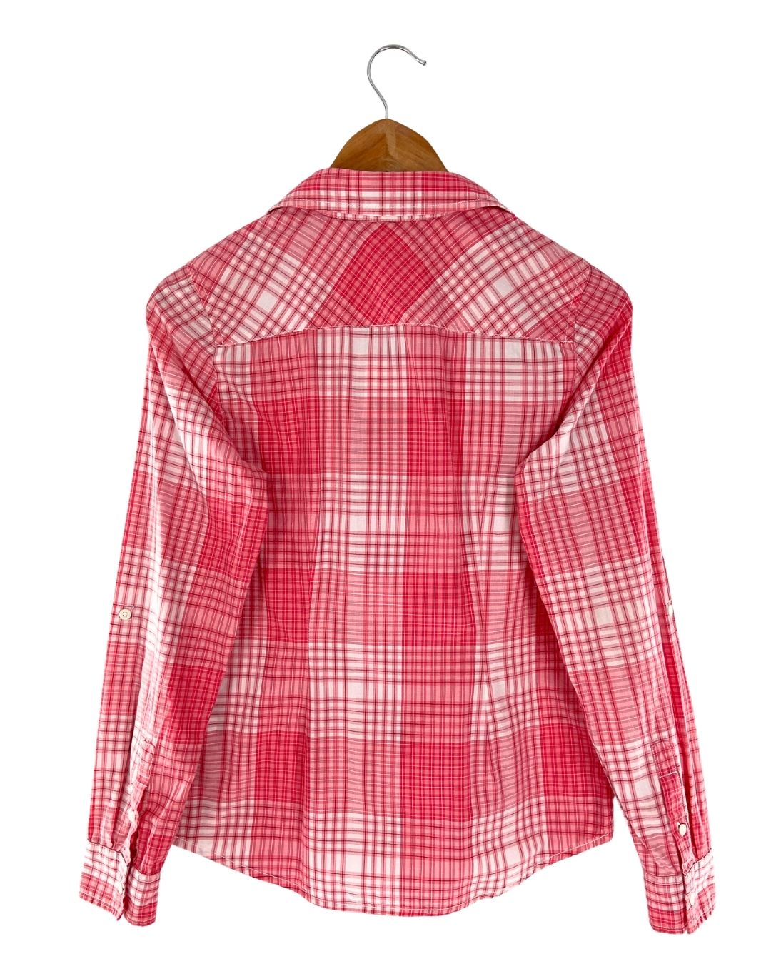 Camisa manga larga a cuadros