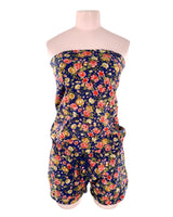 Enterizo mini strapless print