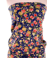 Enterizo mini strapless print