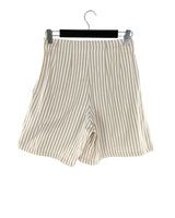 Short midi a rayas con lazo