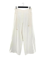 Pantalon palazzo anudado