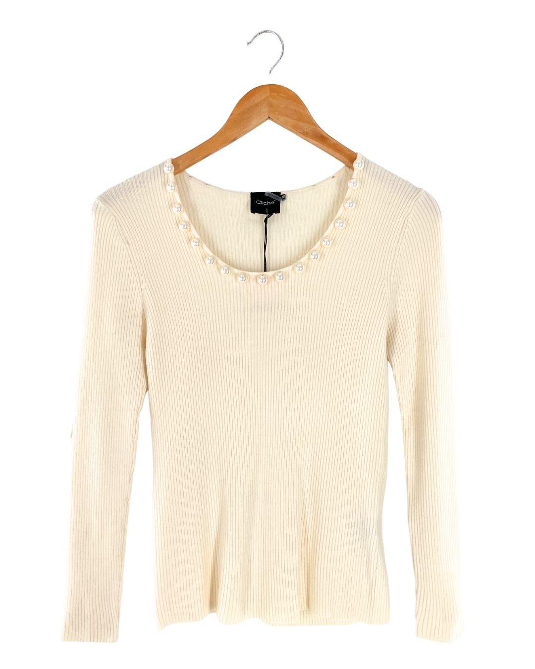 Saco canale con perlas