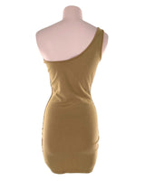 Vestido mini one shoulder
