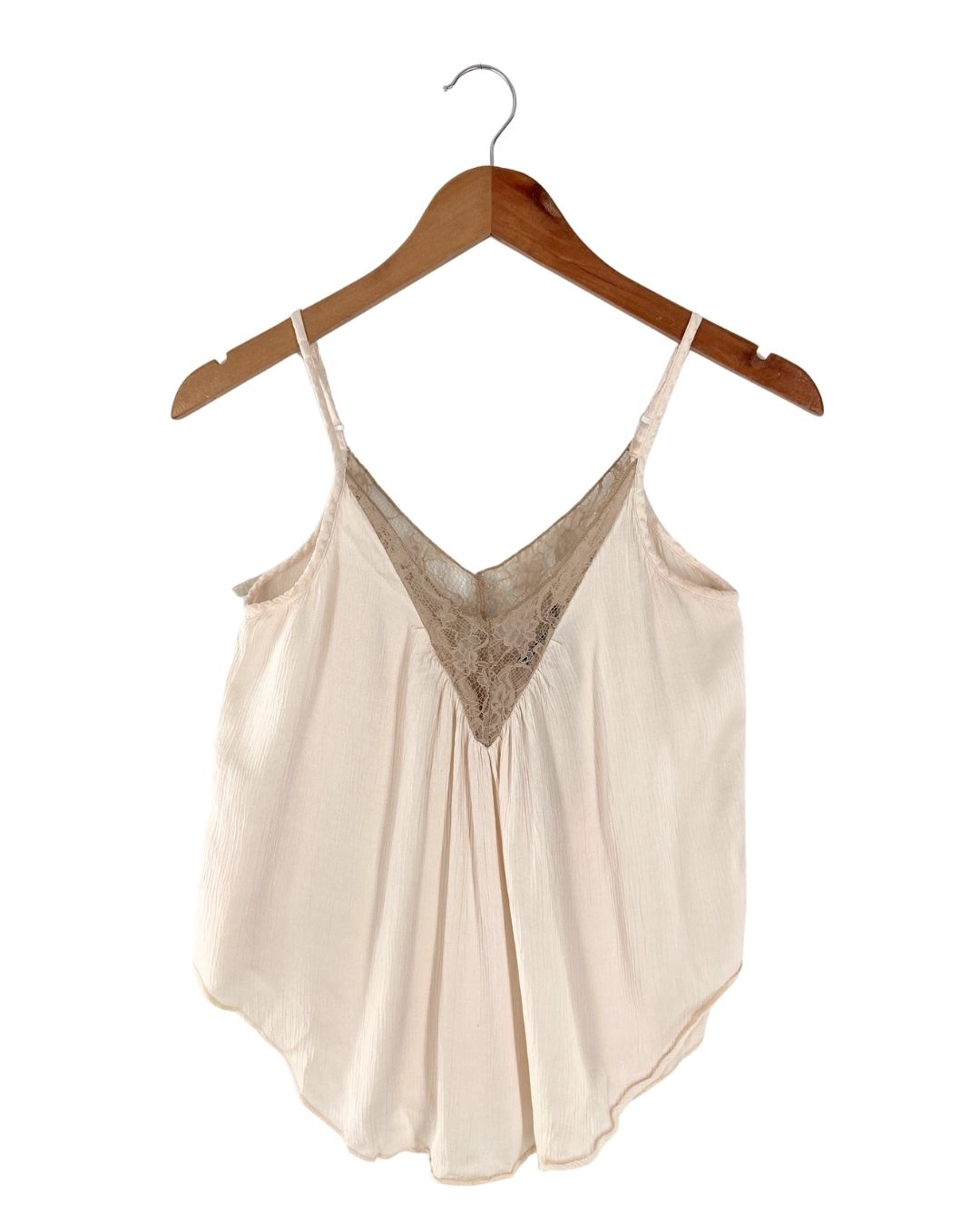 Blusa de tiras satinada