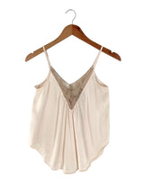 Blusa de tiras satinada