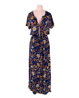 Maxi vestido con textura print