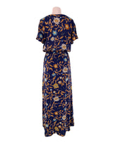 Maxi vestido con textura print