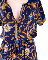 Maxi vestido con textura print