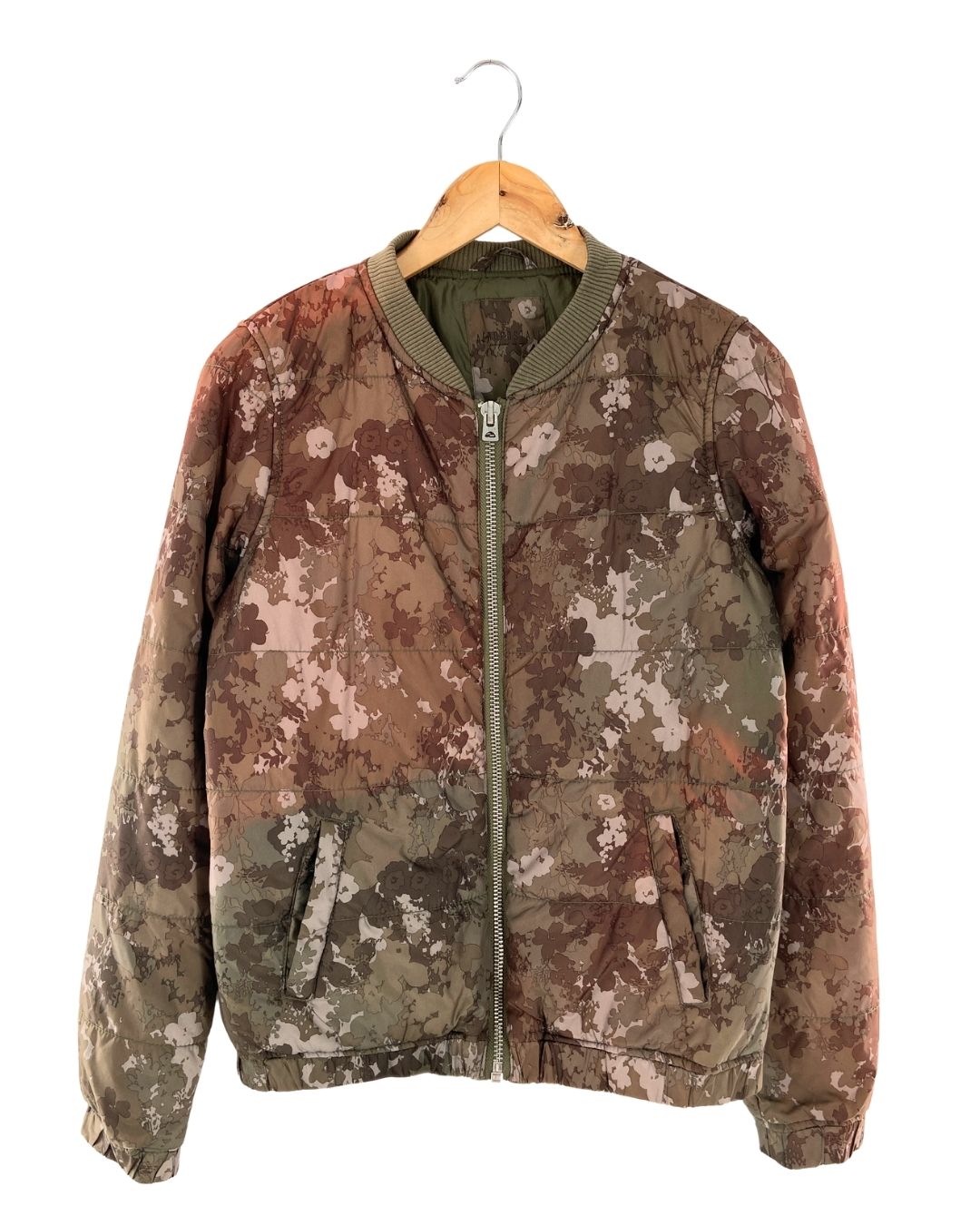 Chaqueta acolchada print